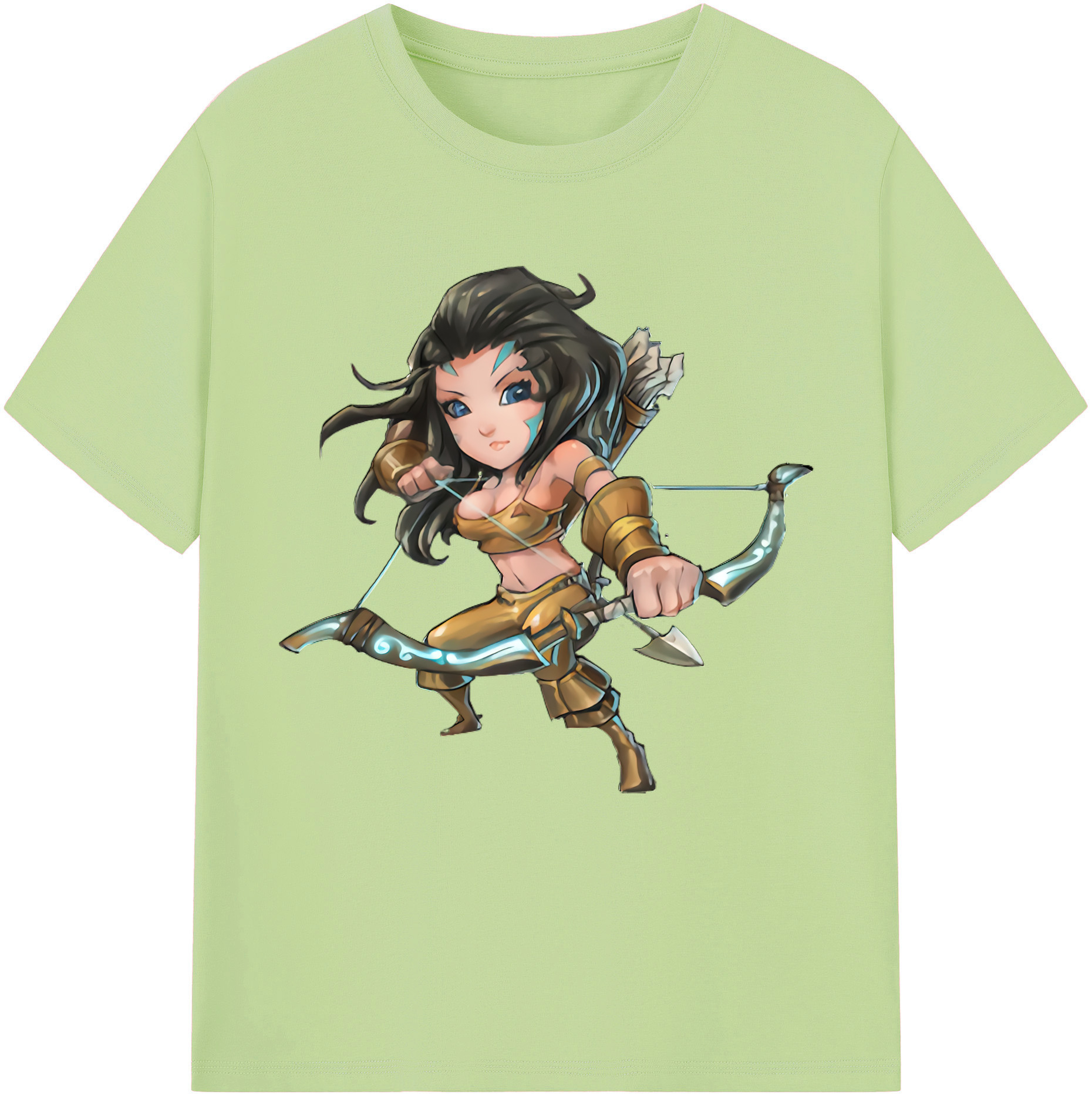 リーグ・オブ・レジェンド League of Legends LOL 綿100％半袖Tシャツ（フロントプリント）